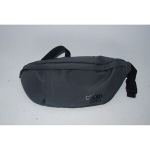 CABIN ZERO Classic Fanny Pack Sling Crossbody Bag Gray Travel Waist Pack Pre-Own